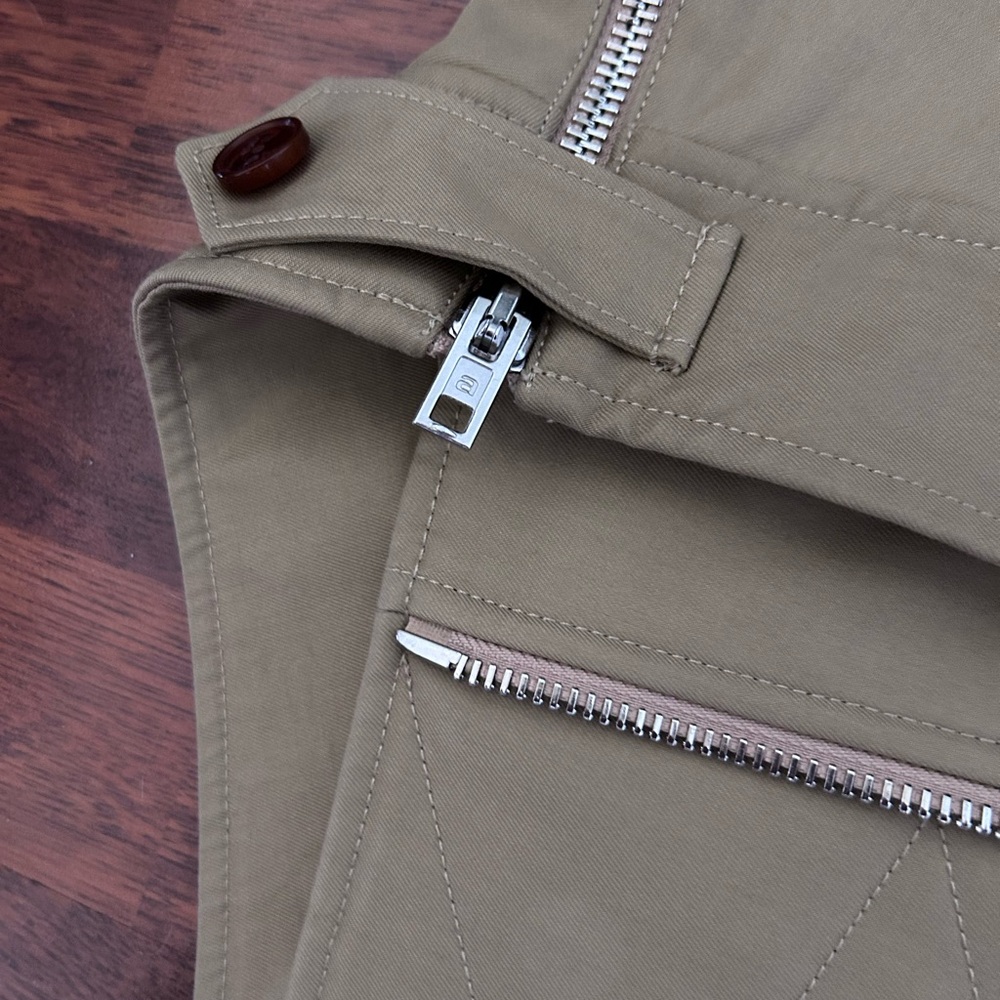 Alexander Wang Deconstructed Trench Belted Skirt w/ Zippers 4 - Picture 7 of 14